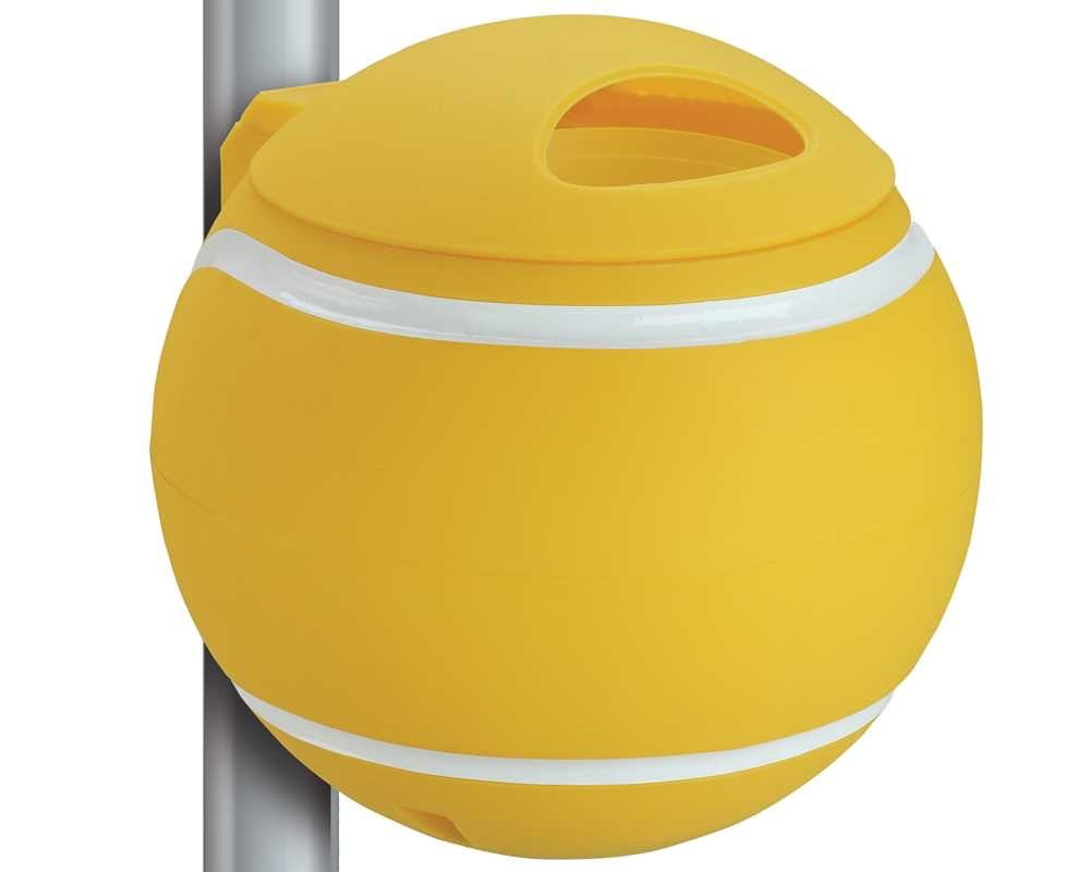 Papierkorb Tennisball