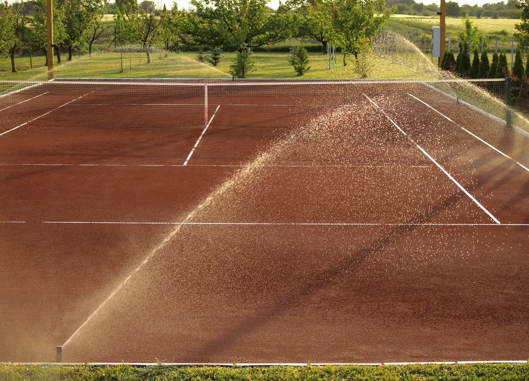 Tennisplatzberegnung